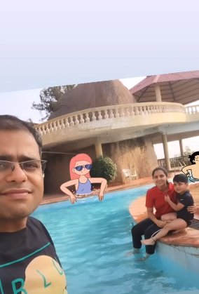 OYO Country Club Medchal-泳池