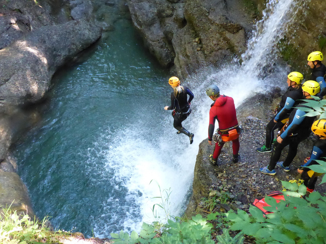 MAP-Erlebnis - Canyoning und Rafting Allgäu-Fischen im Allgau必去景点