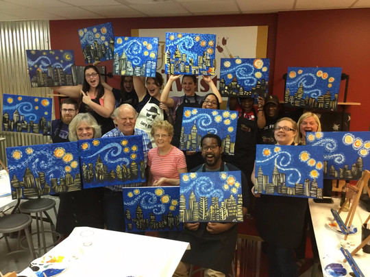 Painting with a Twist-Dunwoody必去景点