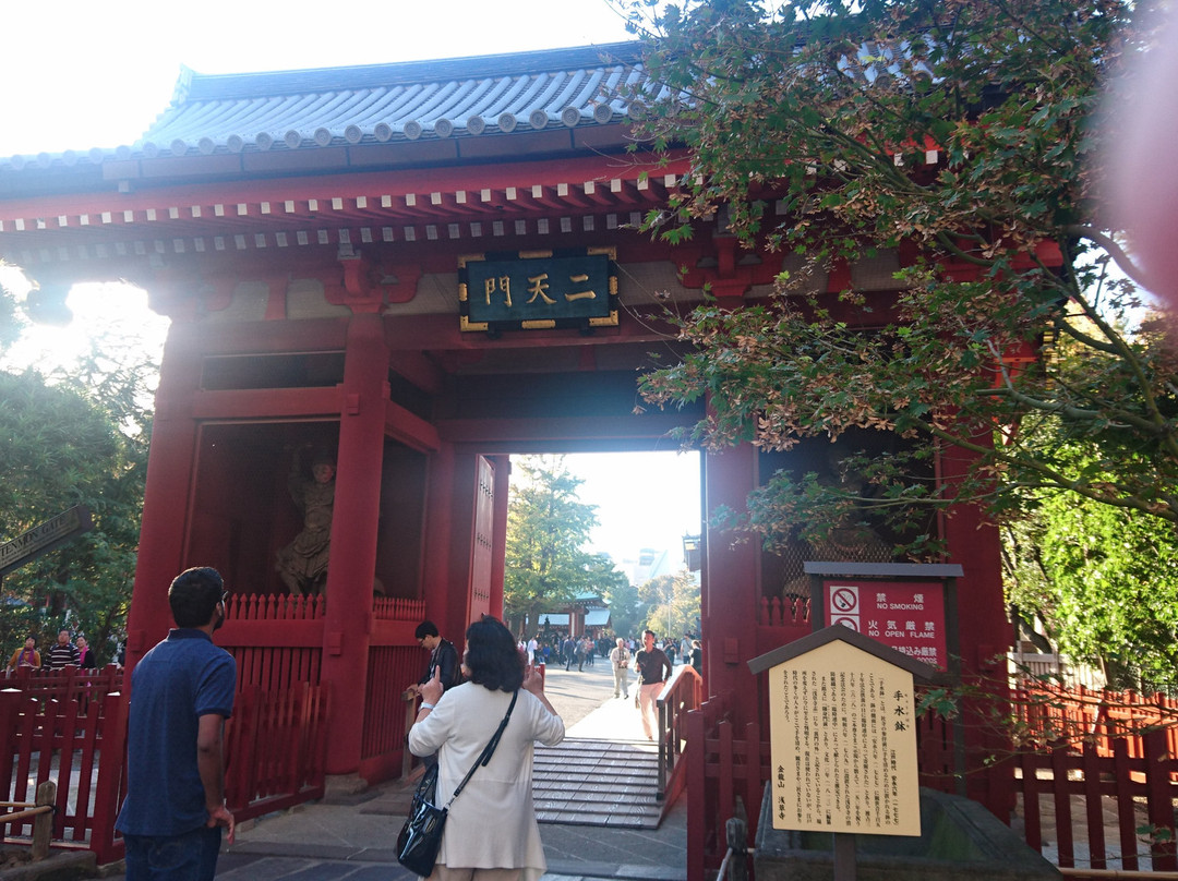 Senso-ji Temple Nitemmon Gate-Asakusa必去景点