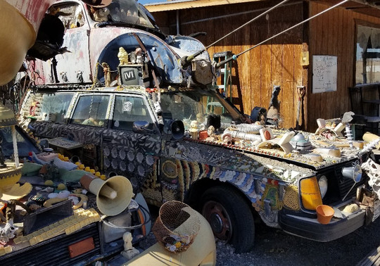 Goldfield Art Car Park Gallery-Goldfield必去景点