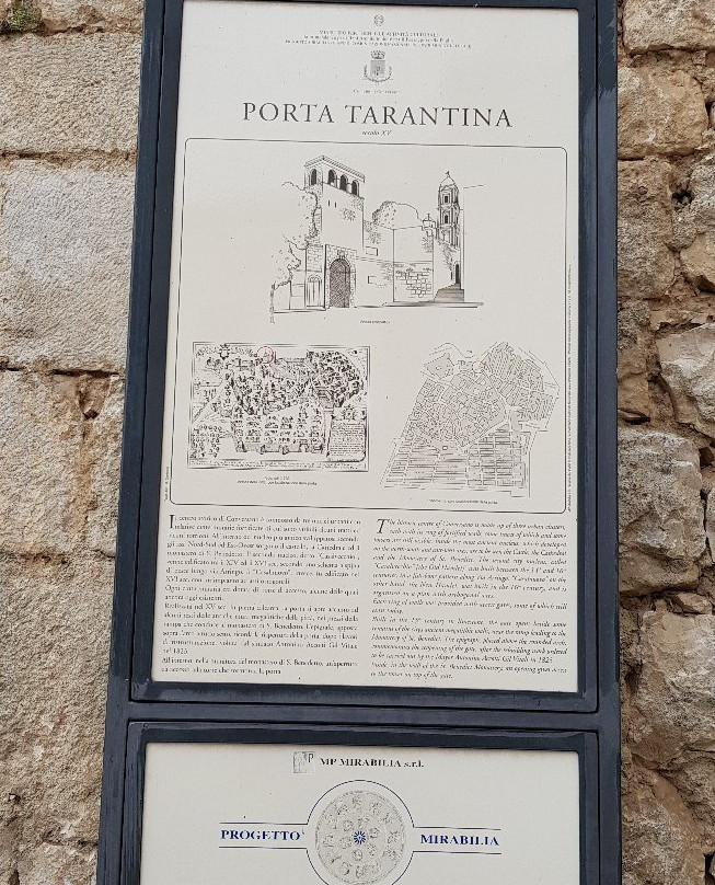 Porta Tarantina-孔韦尔萨诺必去景点