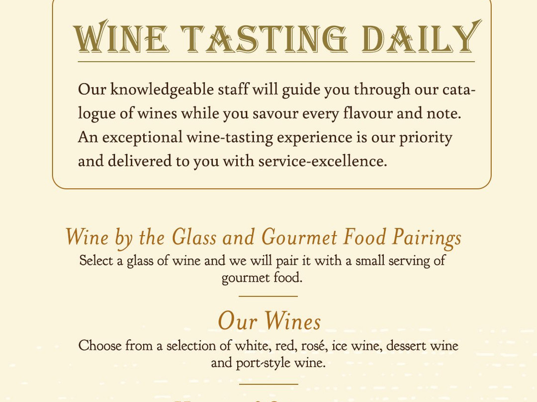 Vivace Estate Winery-阿默斯特堡必去景点