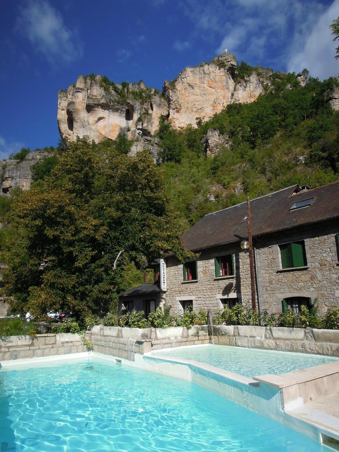 Hôtel de la Jonte-浴室