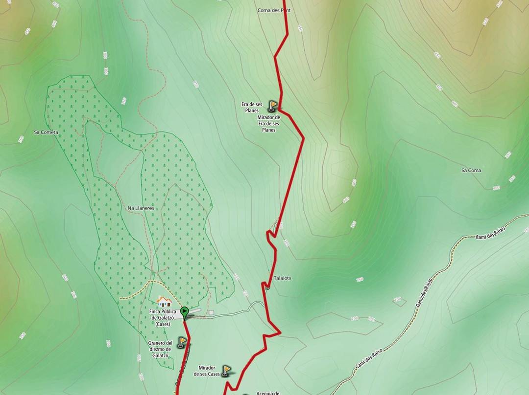 CR9 Es Galatzo - Ses Planes Trail-Es Capdella必去景点