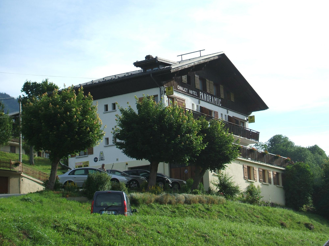 Notre Dame de Bellecombe酒店住宿-Chalet Hôtel Le Panoramic