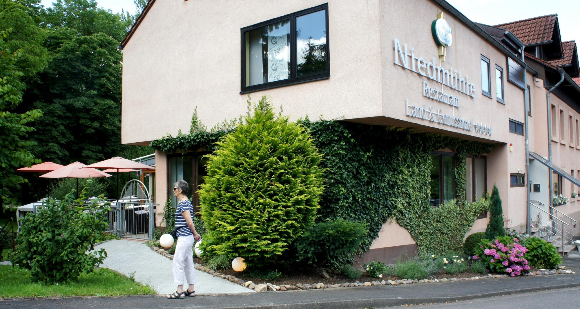Restaurant Niedmuehle Land & Genuss Hotel-浴室