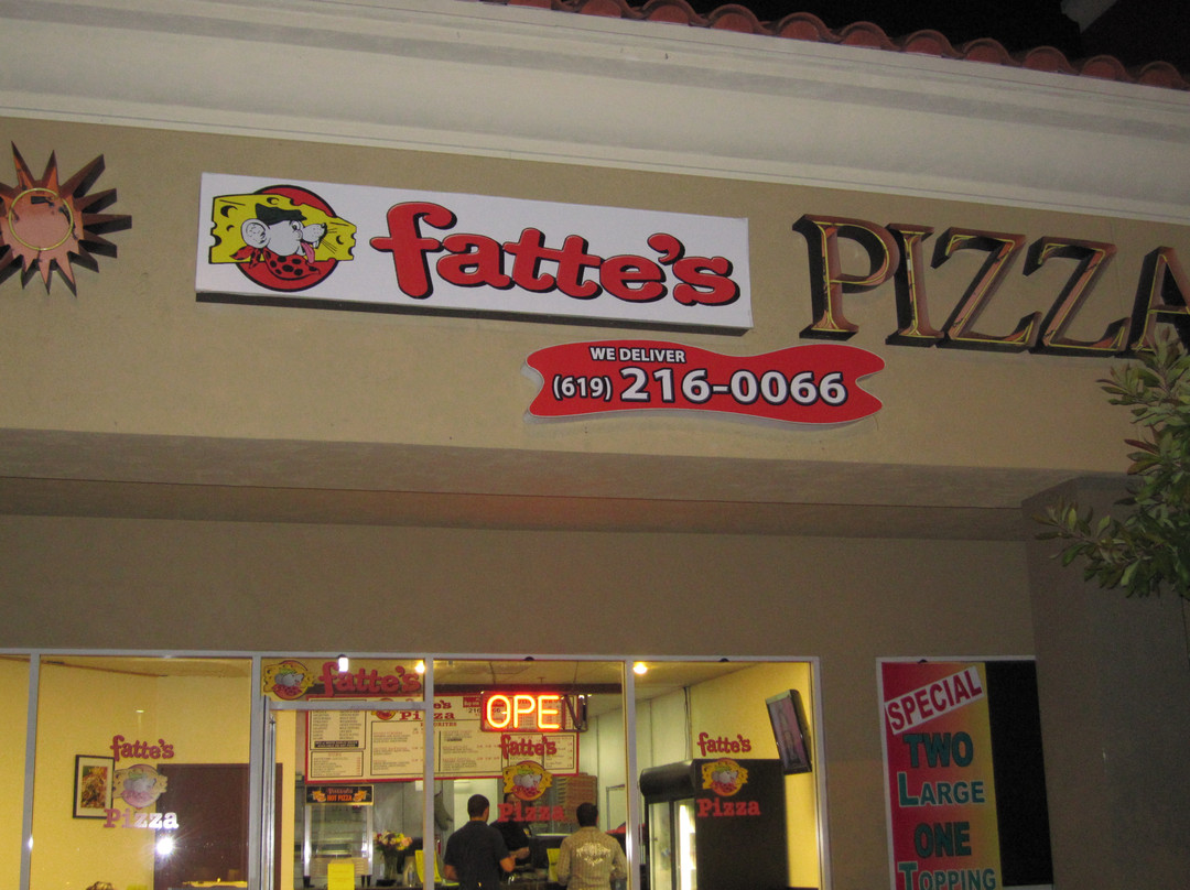 Fatte's Pizza of Chula Vista
