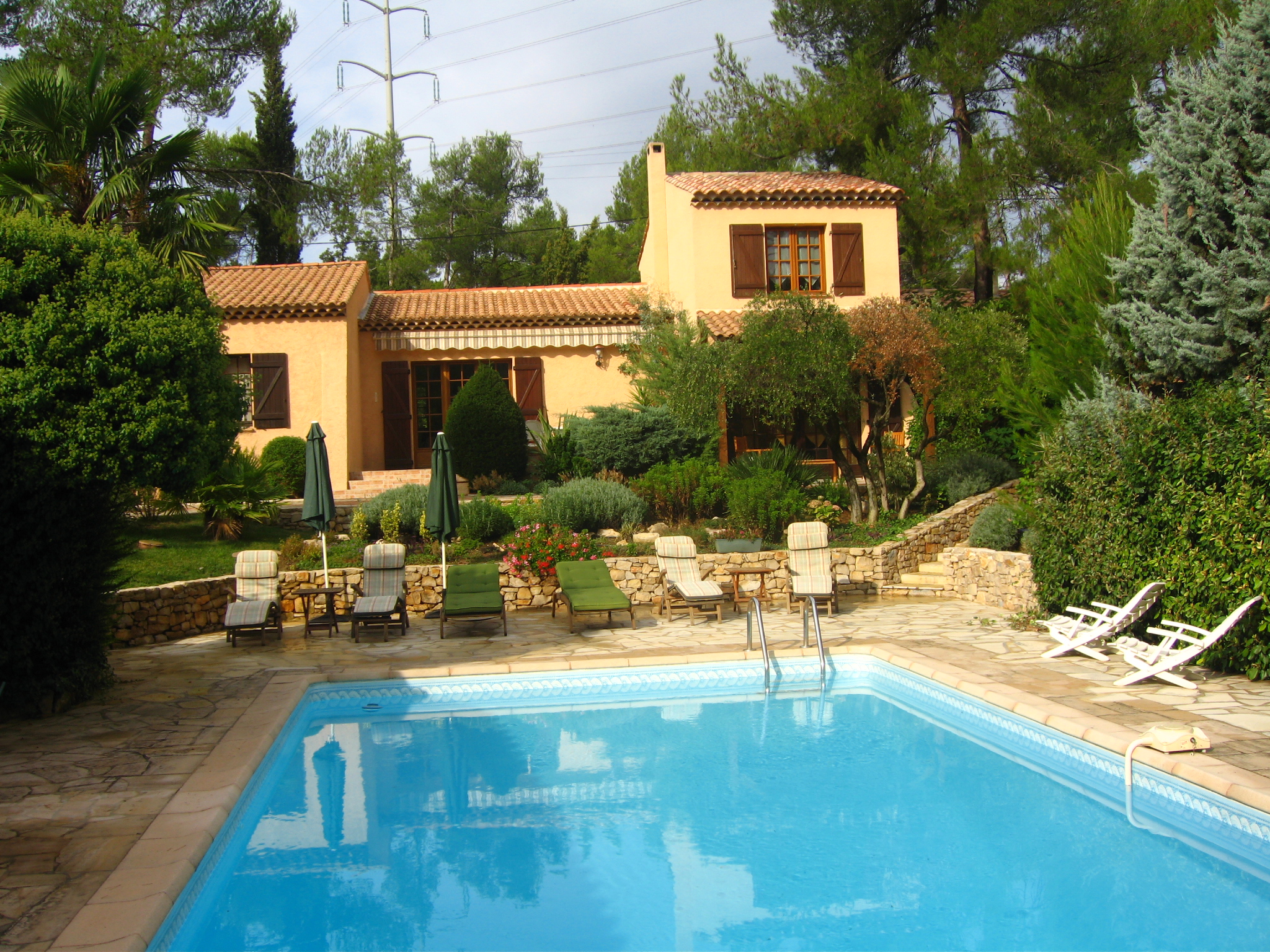Le Clos des Lavandes-泳池
