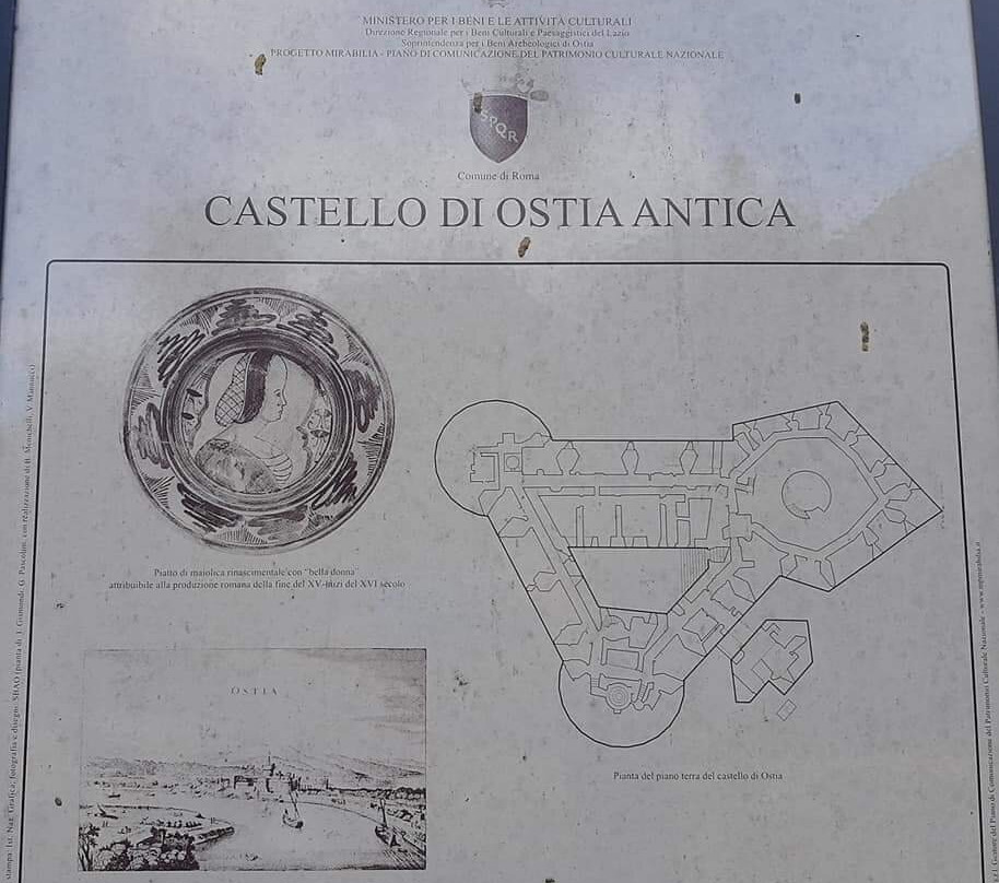 Castello di Giulio II-Ostia Antica必去景点