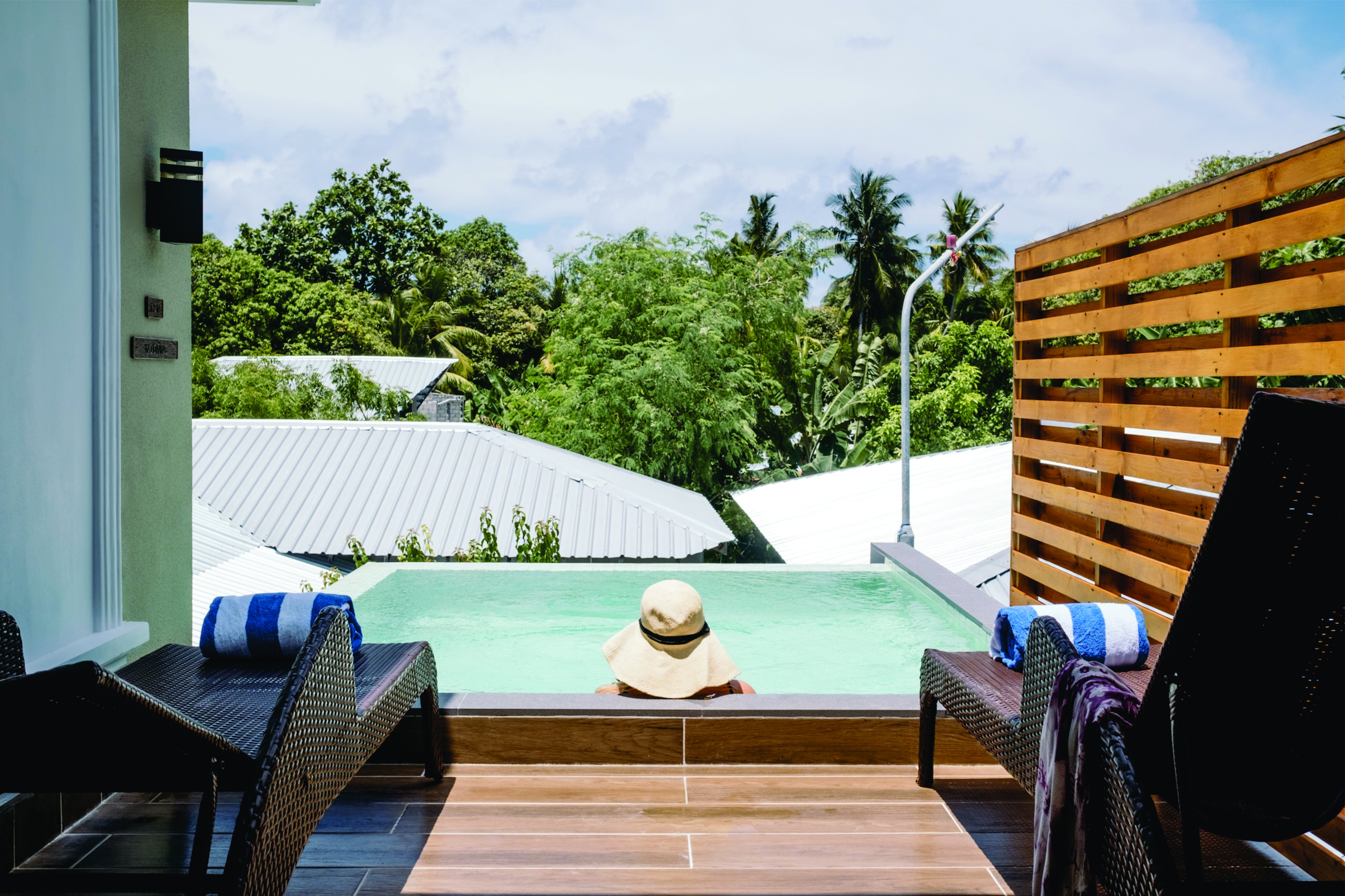 Fuvahmulah Central Hotel-泳池