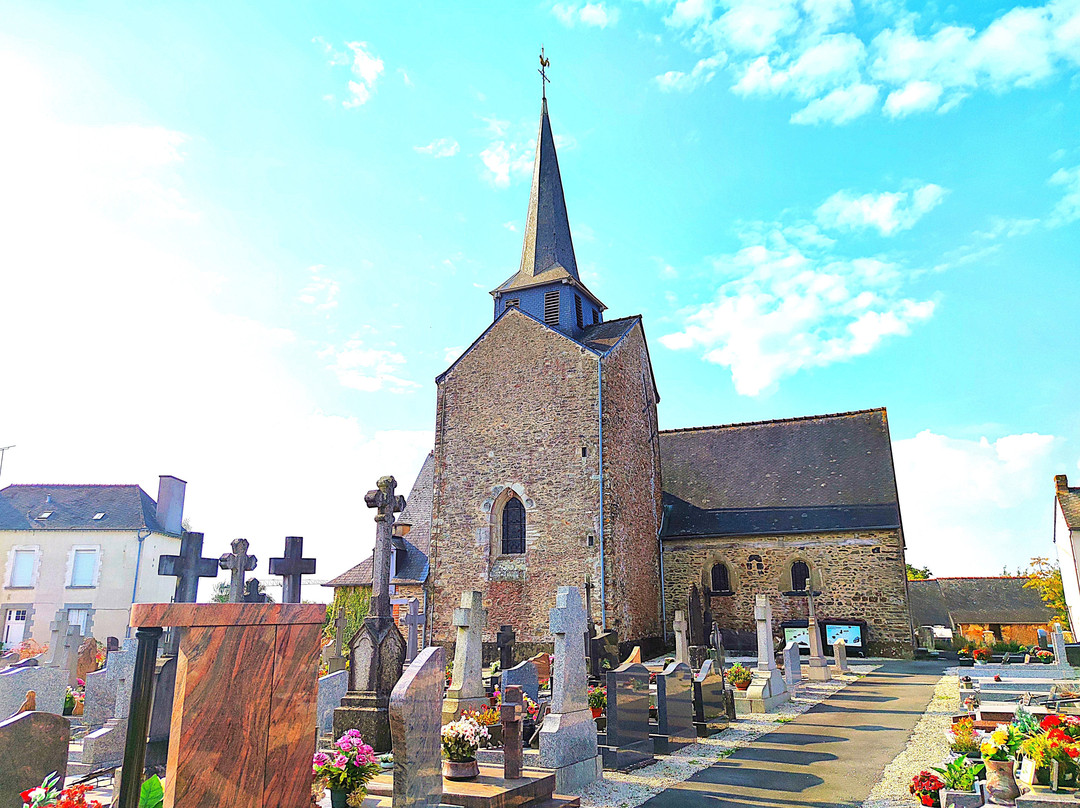 Église Saint-melaine景点图片
