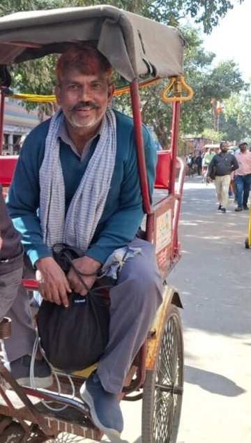 Old Delhi Rickshaw Ride-新德里必去景点