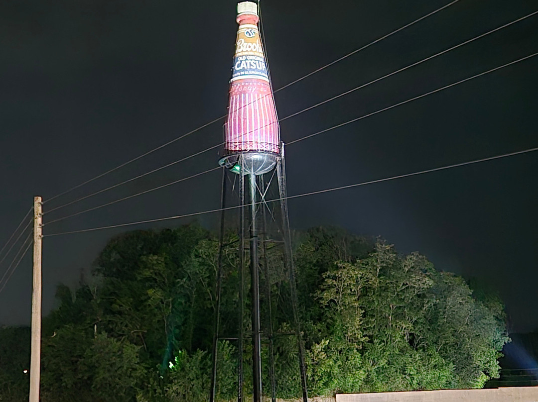 World's Largest Catsup Bottle-科林斯维尔必去景点
