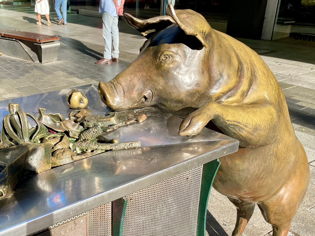 The Rundle Mall Pigs-阿德莱德必去景点