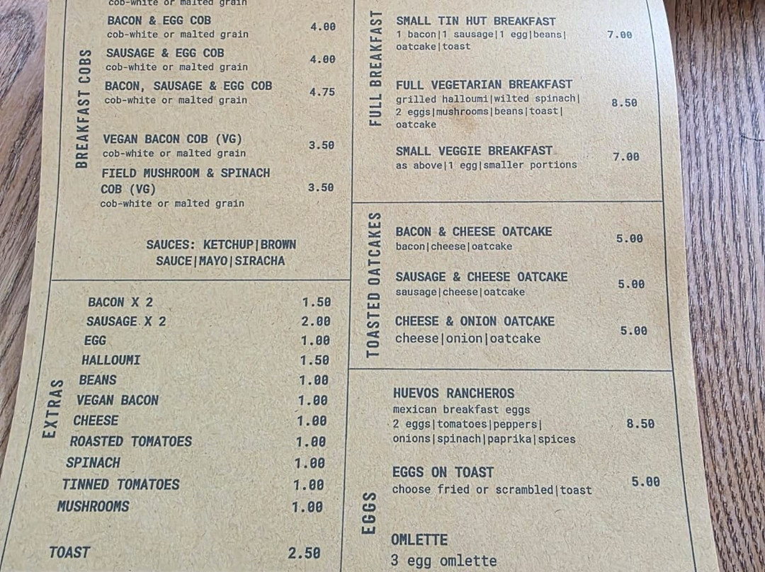 The Tin Hut Cafe