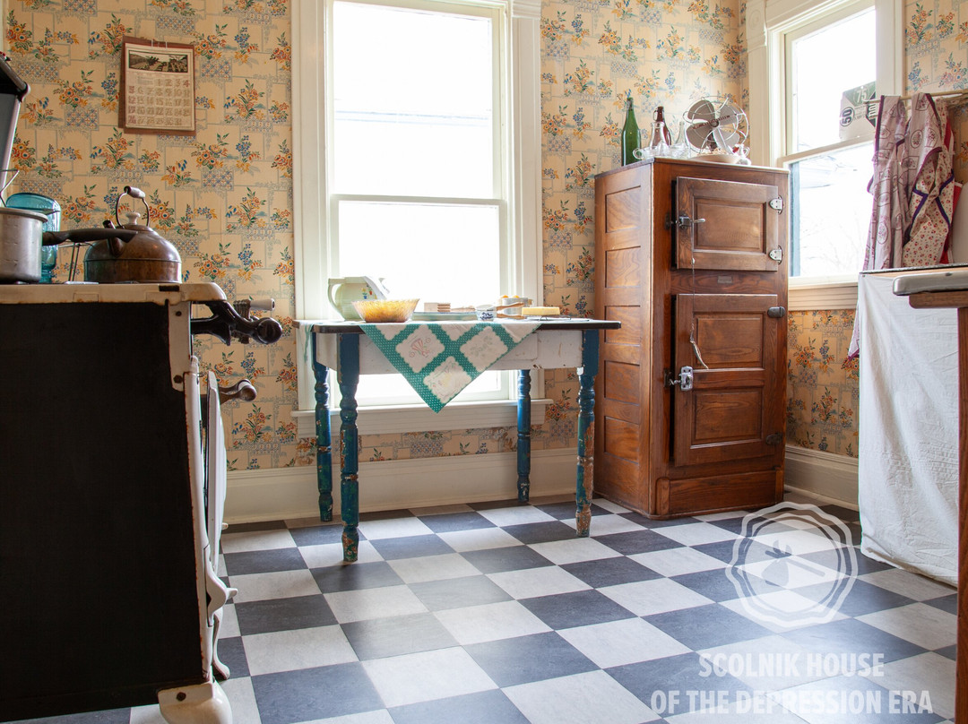 Scolnik House of the Depression Era-马斯基根必去景点