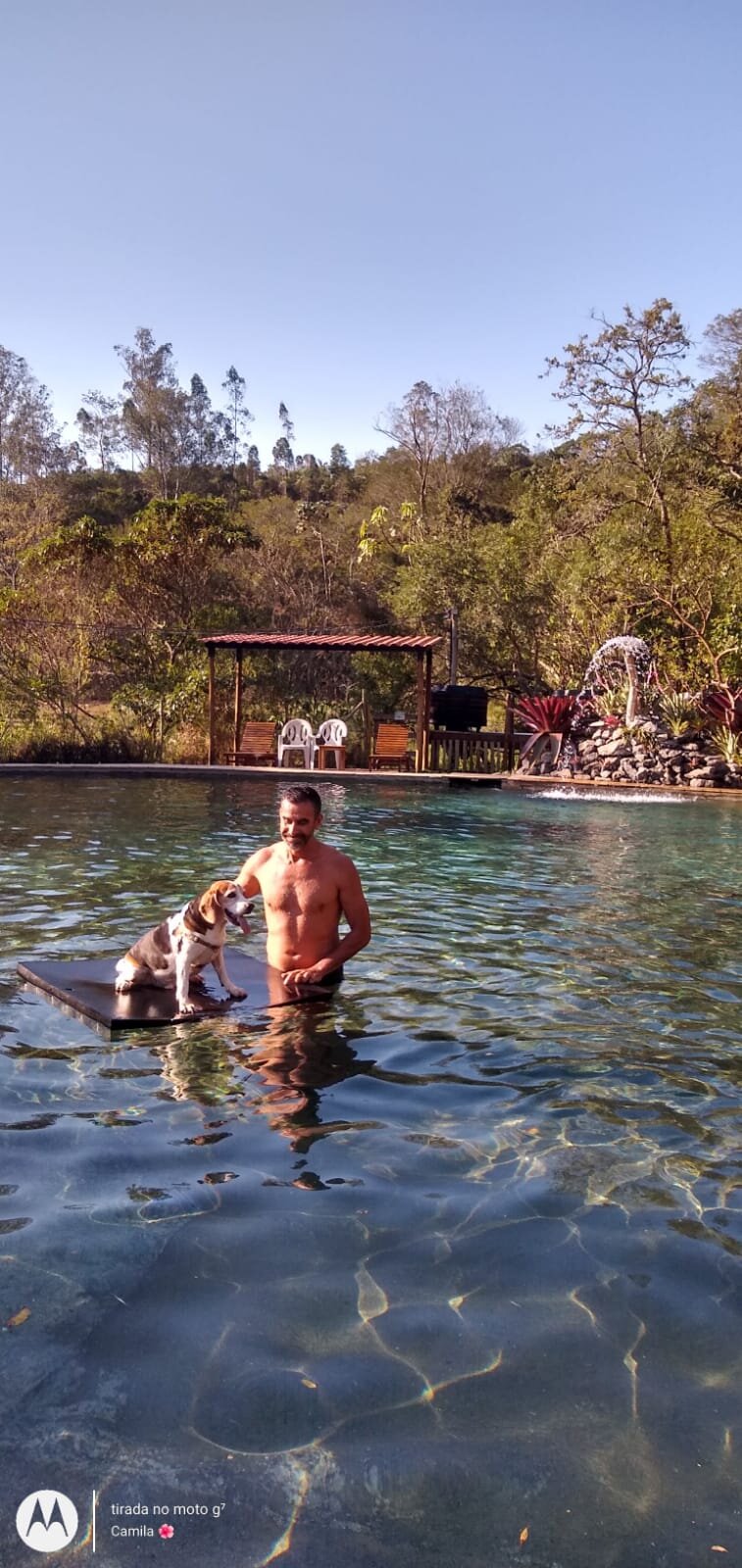 Pousada Gaia Viva-泳池