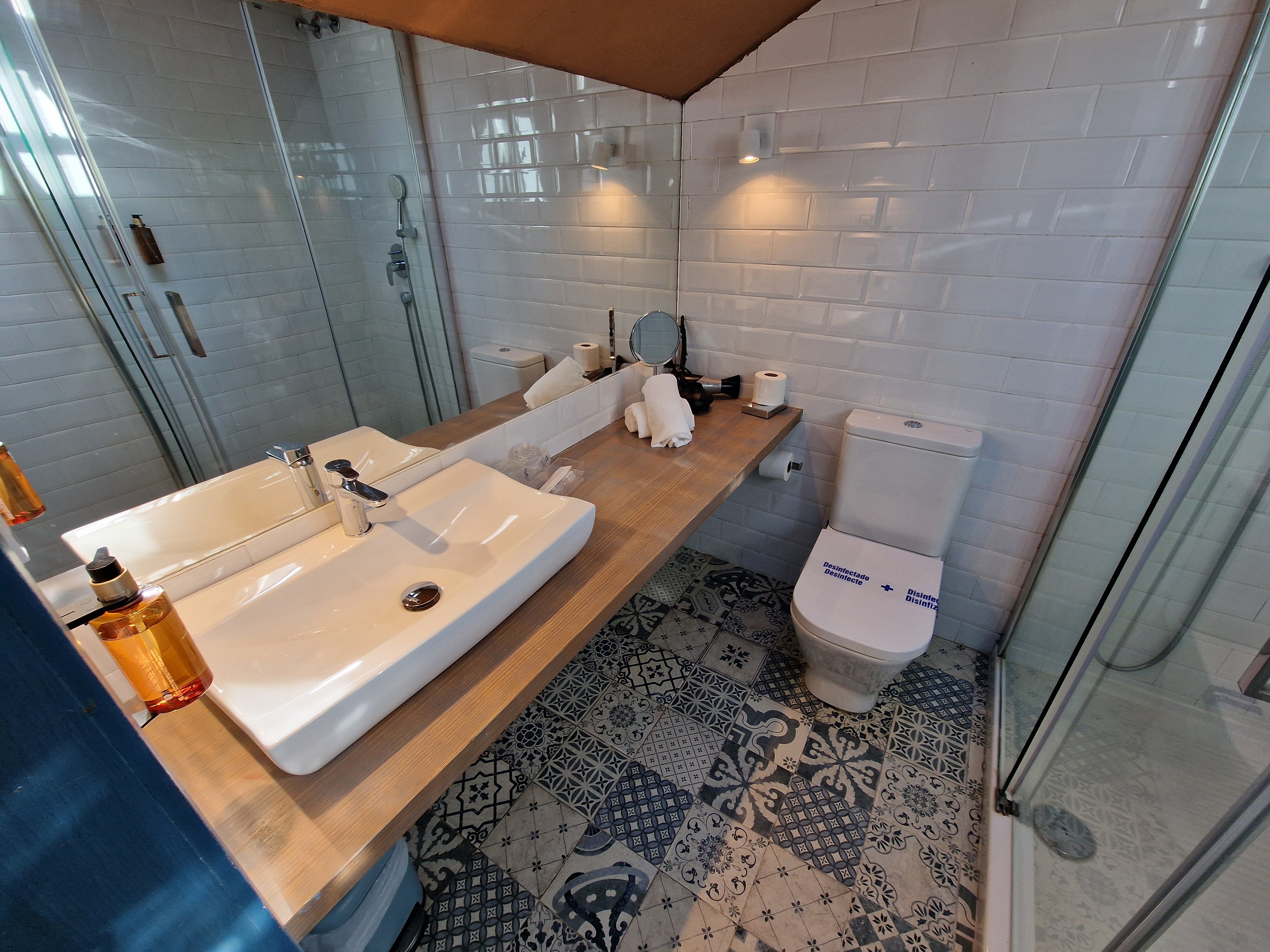 Hotel Rural La Viña-浴室