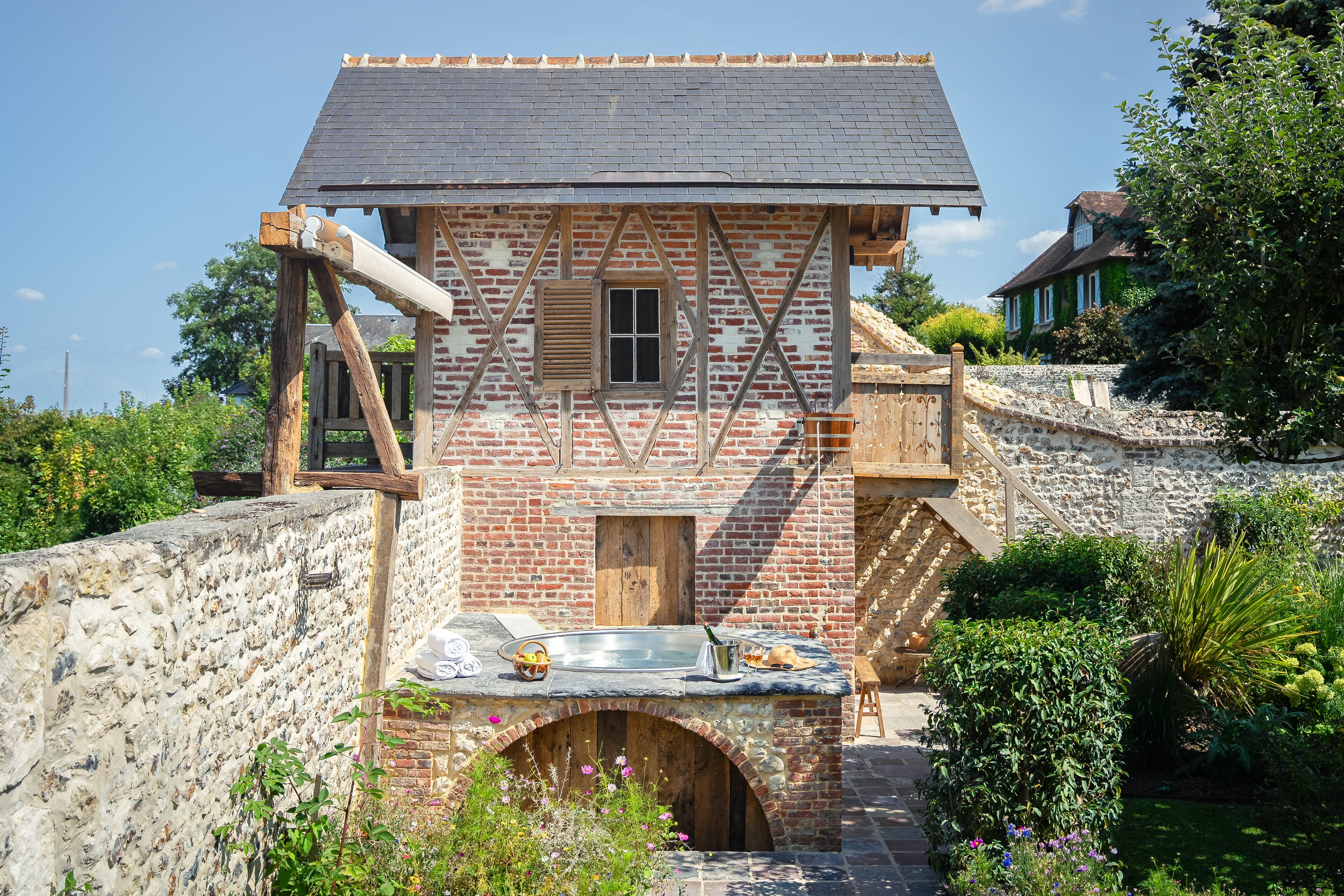 圣西米恩农场酒店-浴室