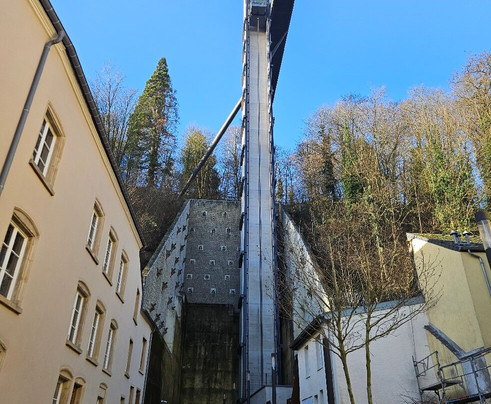Pfaffenthal Lift-卢森堡城必去景点