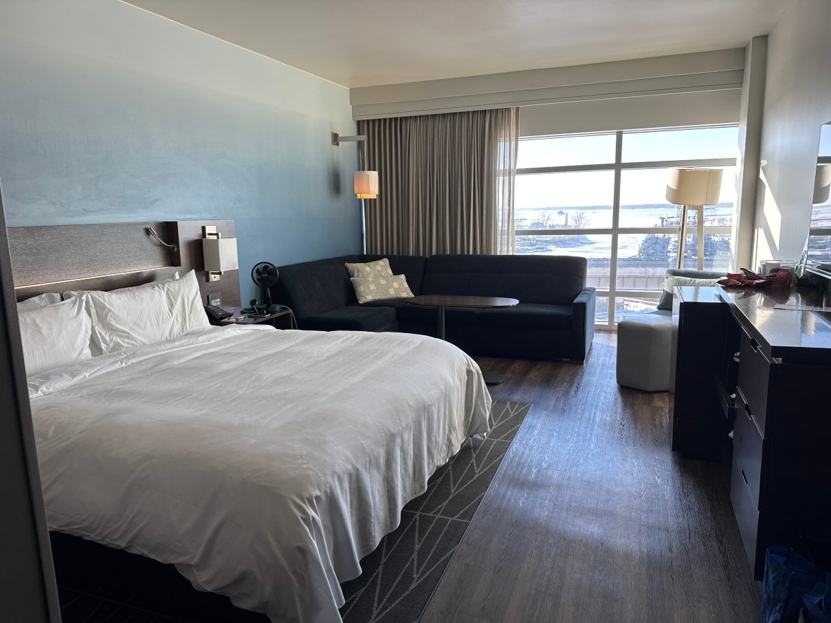 布法罗莱康港中心万豪酒店-客卧