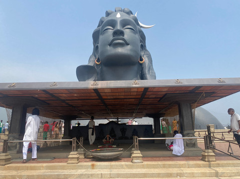 Adiyogi Shiva bust-孔巴托必去景点