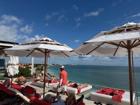 梦想蓝宝石里维埃拉坎昆全包酒店-泳池