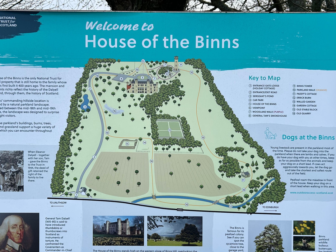 The House of the Binns-林利斯戈必去景点