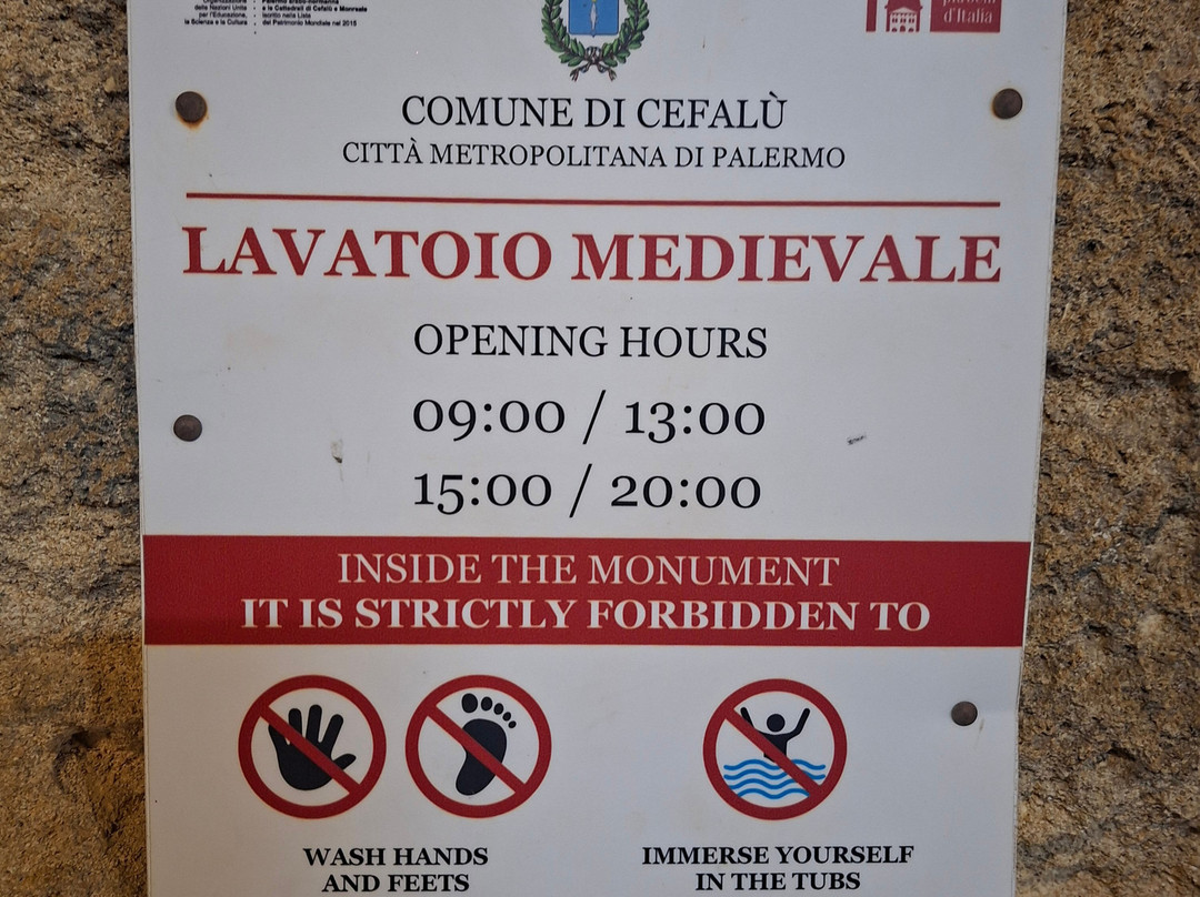 Lavatoio Medievale-切法卢必去景点