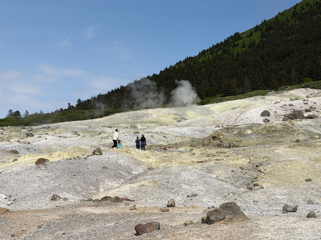 Fumarole Fields of Mendeleyev Volcano-Kunashir Island必去景点