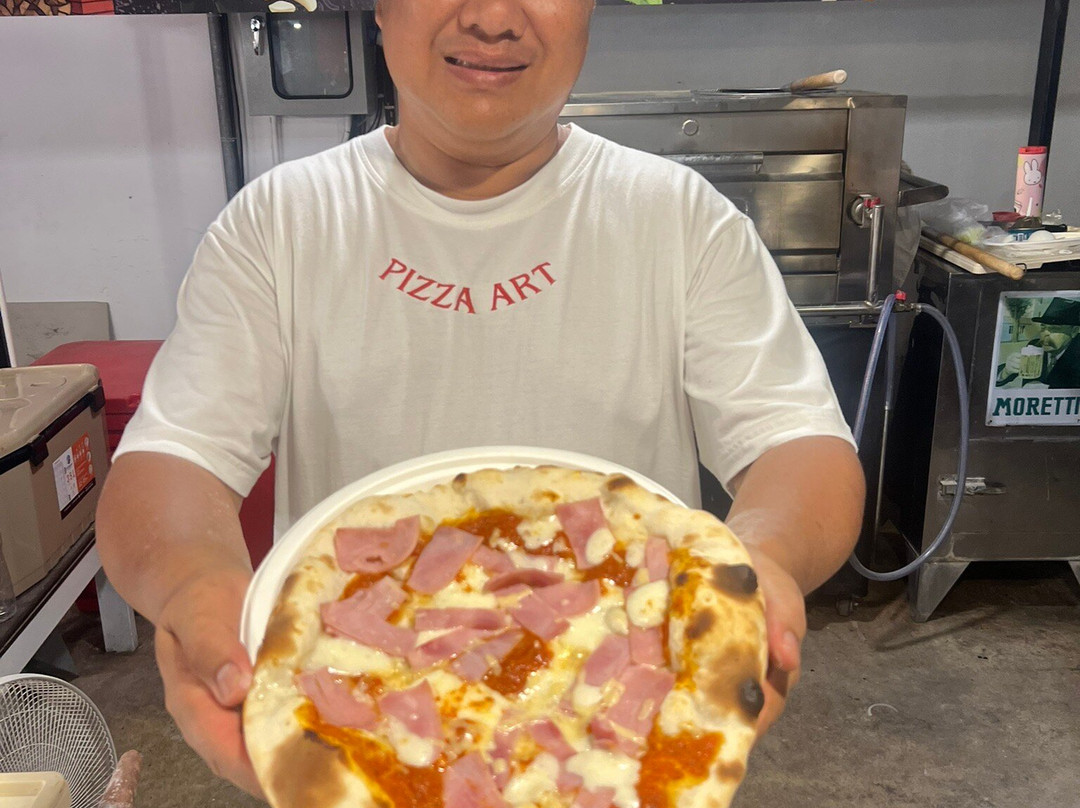 Pizza Art at Nightmarket