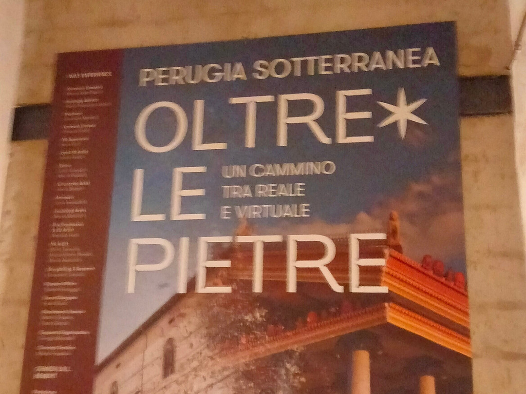Perugia Sotterranea-佩鲁贾必去景点