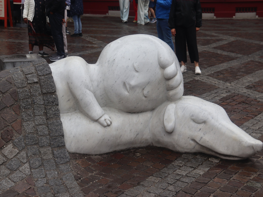 Nello & Patrasche Statue-安特卫普必去景点