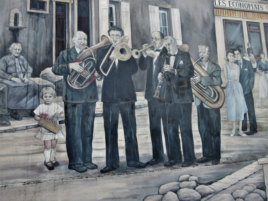 Fresque "Fête Au Village"-Florange必去景点