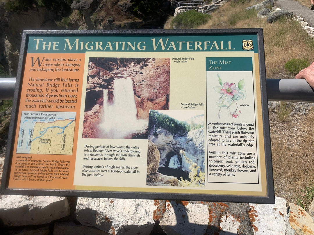 Natural Bridge Falls Picnic Area-Big Timber必去景点