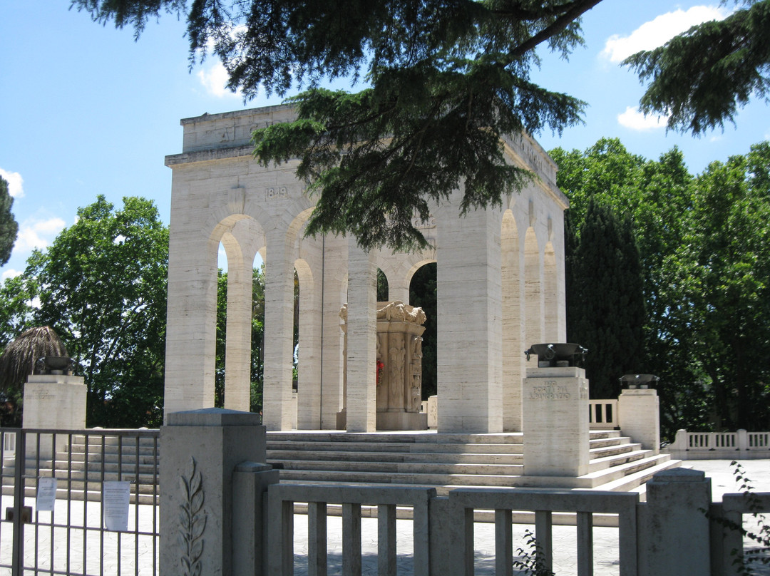 Il Mausoleo Ossario Gianicolense-罗马必去景点