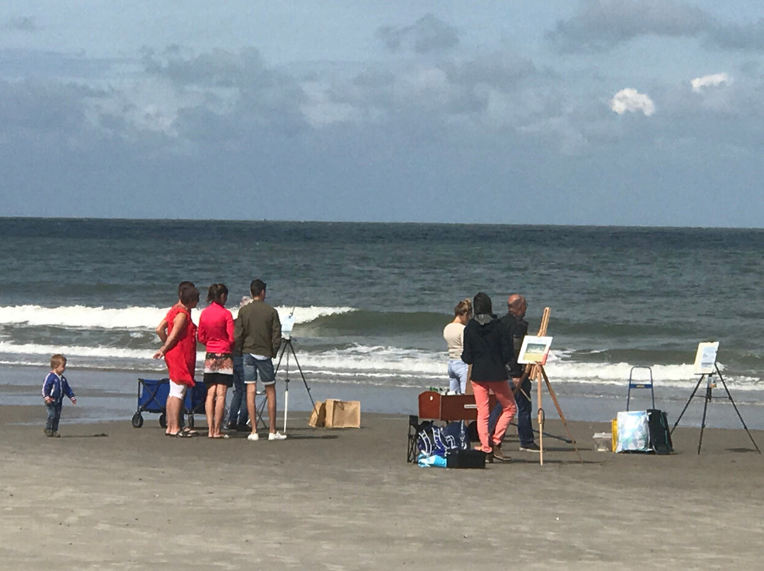 Het Zeeuwse Licht / Schilderen op het strand van Domburg-多姆堡必去景点