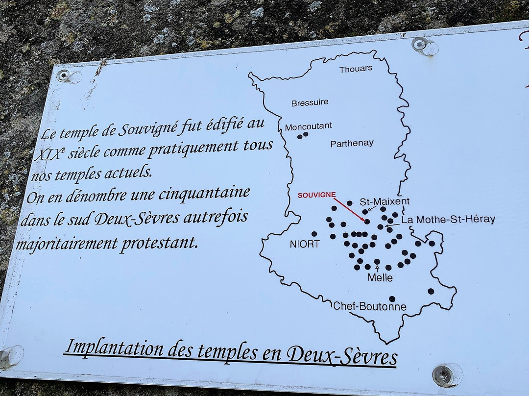 Temple de l'Eglise Unie de France - Souvigné-Souvigne必去景点