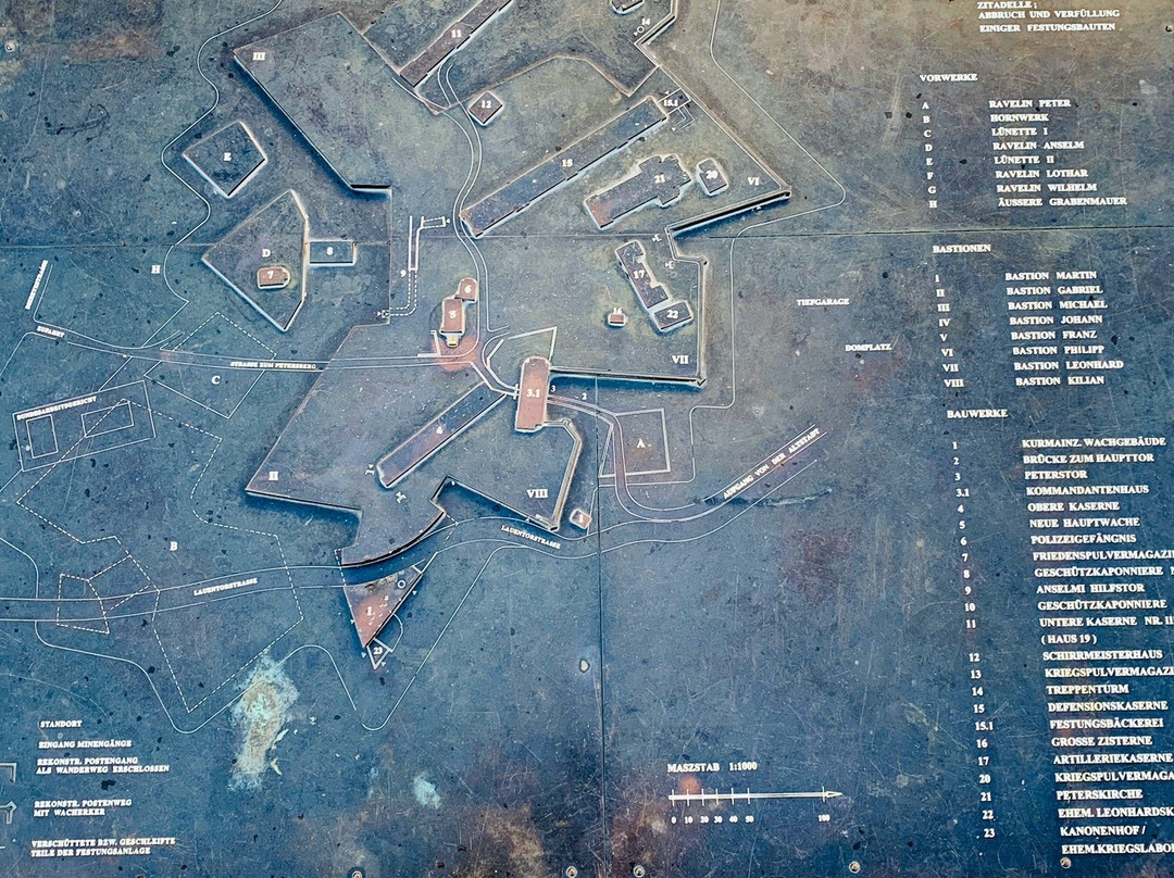Petersberg Citadel景点图片