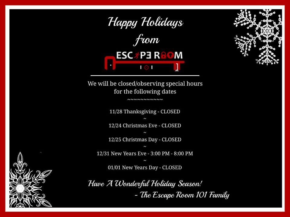 Escape Room 101-凤凰城必去景点