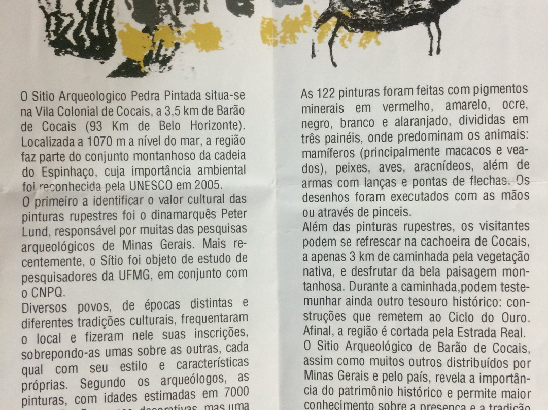 Sítio Arqueológico da Pedra Pintada景点图片