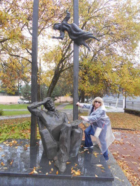 Mark Shagal Monument-维捷布斯克必去景点