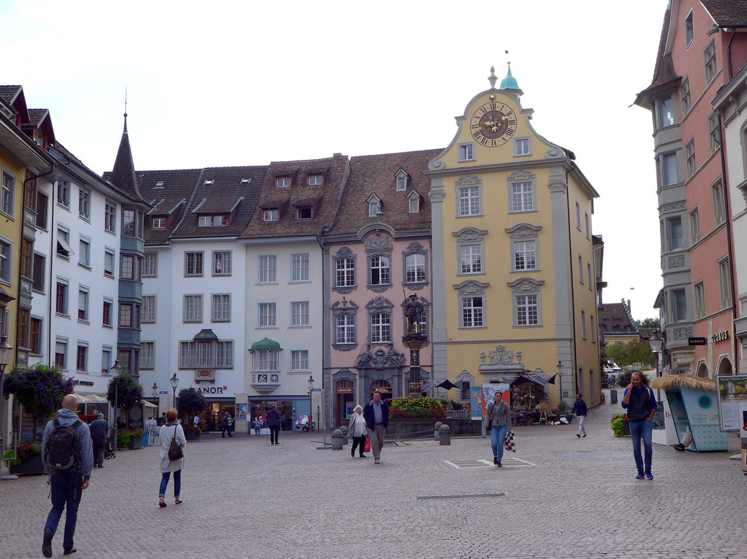 Walther-Bringolf-Platz-Brunnen-沙夫豪森必去景点