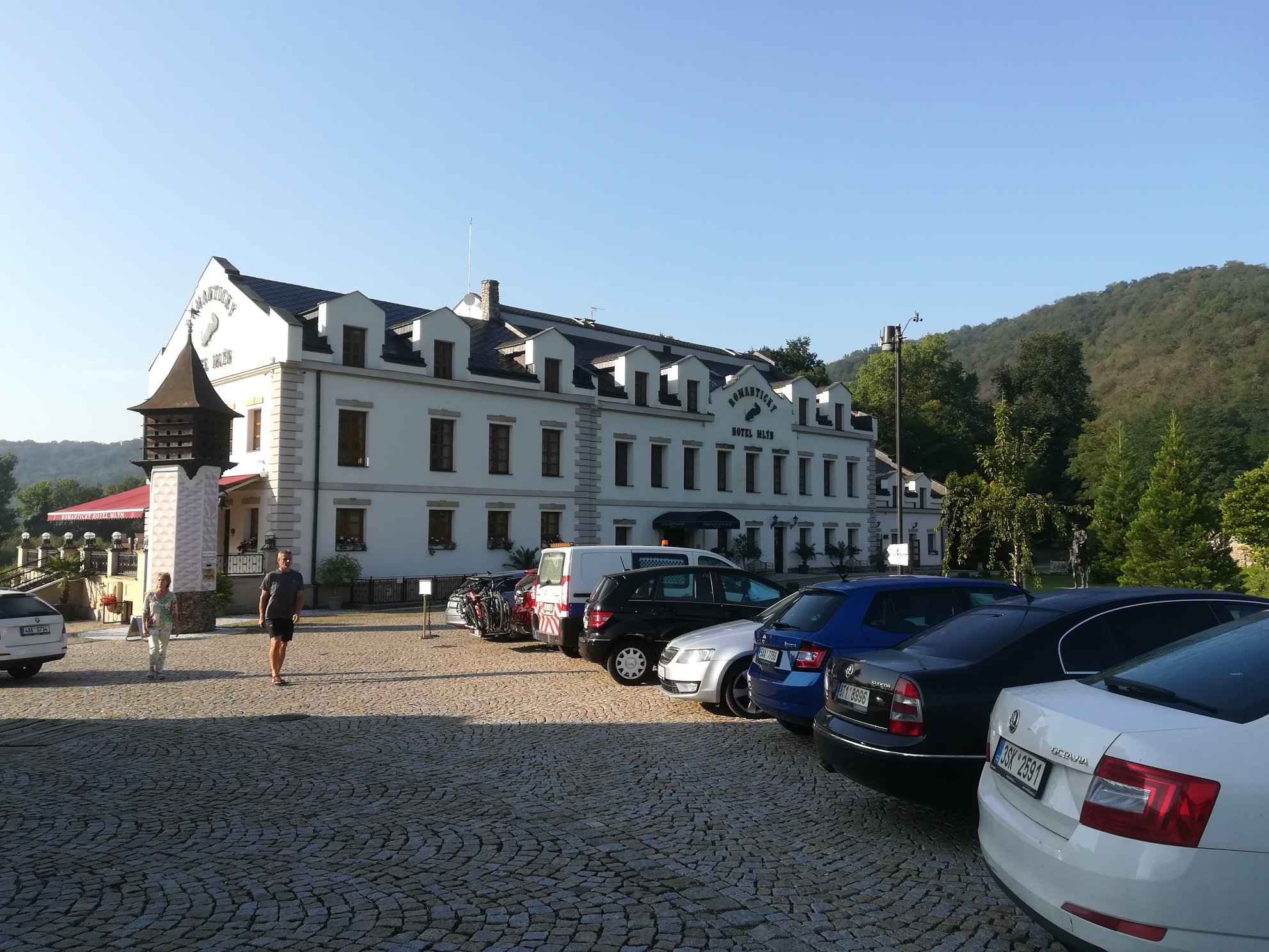 Romantic Hotel Mlyn Karlstejn-浴室