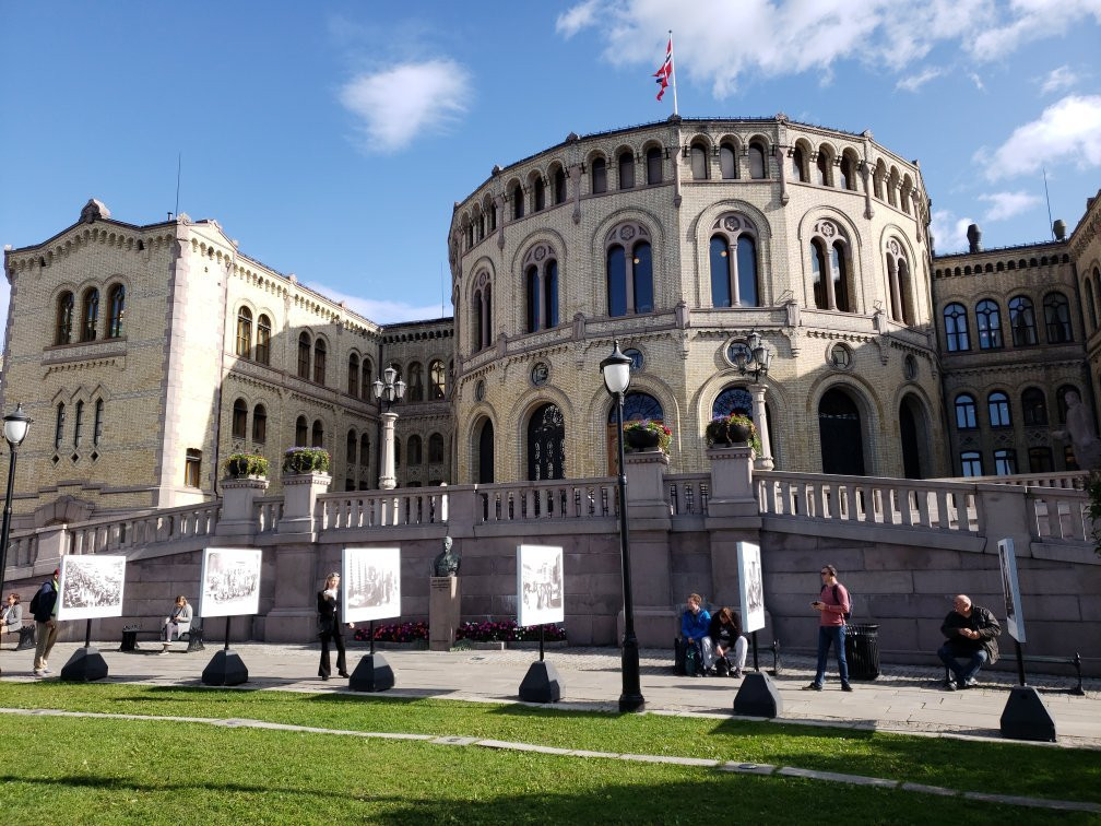挪威议会景点图片