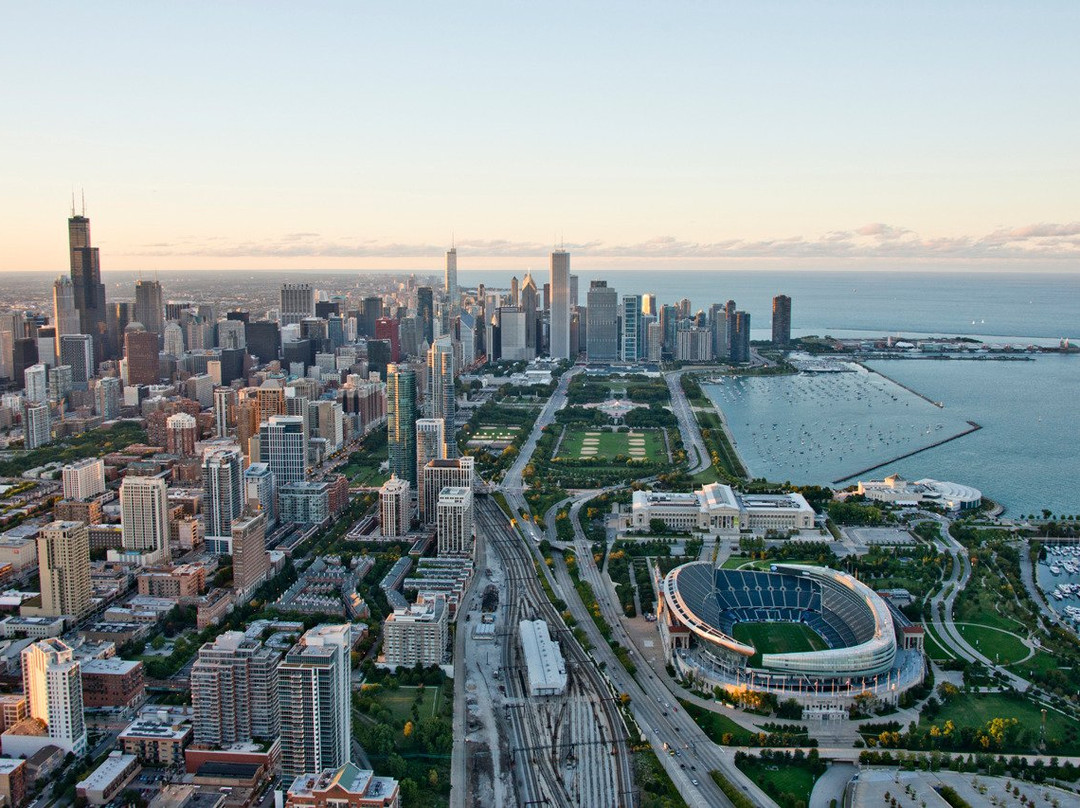 Chicago Aerial Tours-芝加哥必去景点