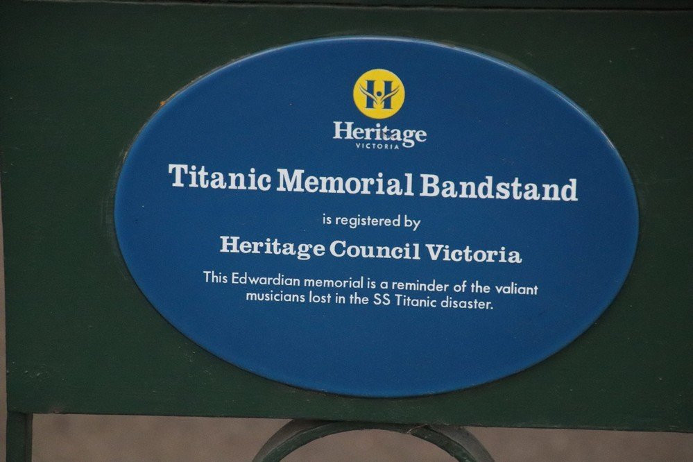 The Titanic Memorial Bandstand-巴拉瑞特必去景点