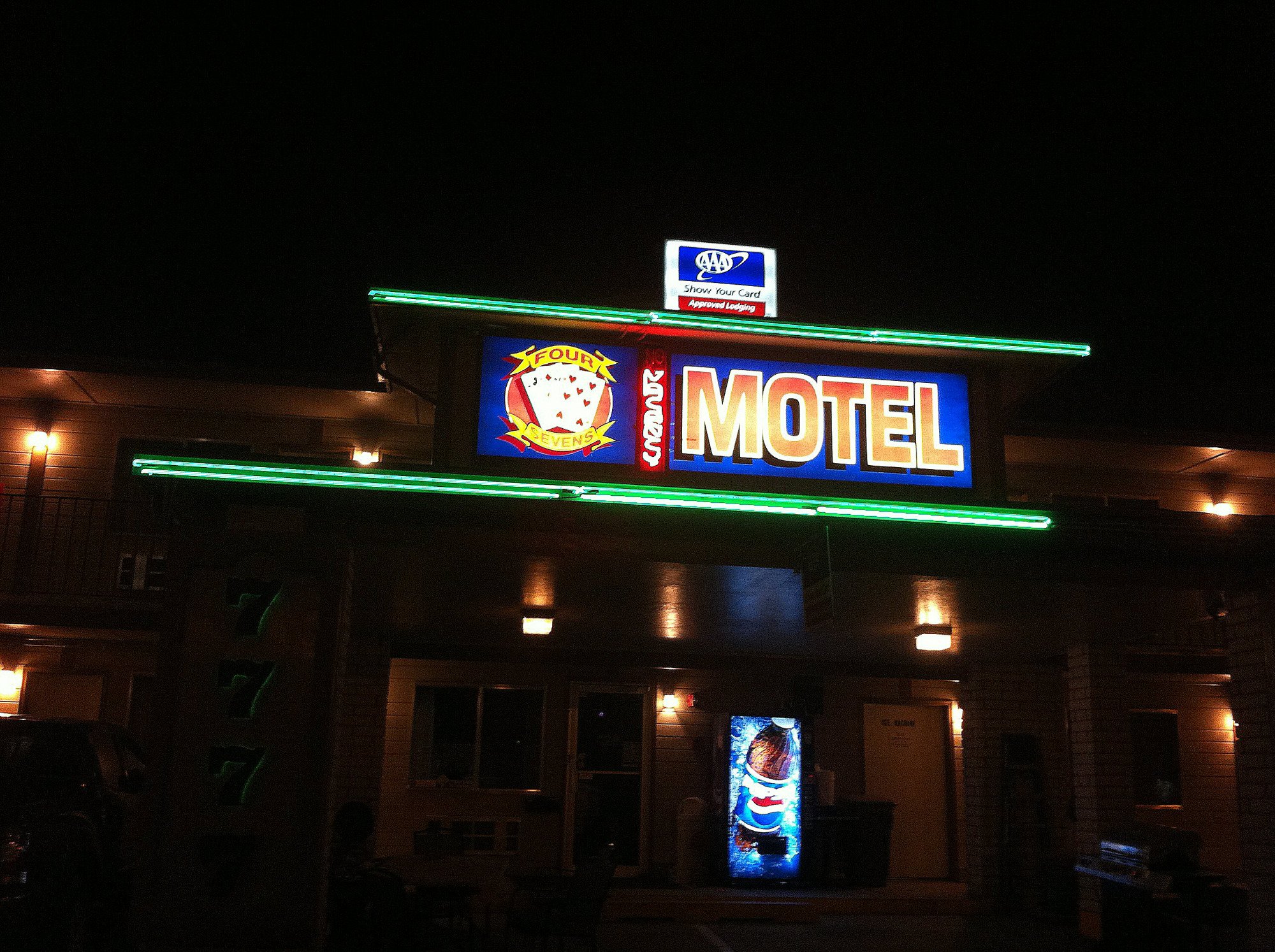 Four Sevens Motel-浴室