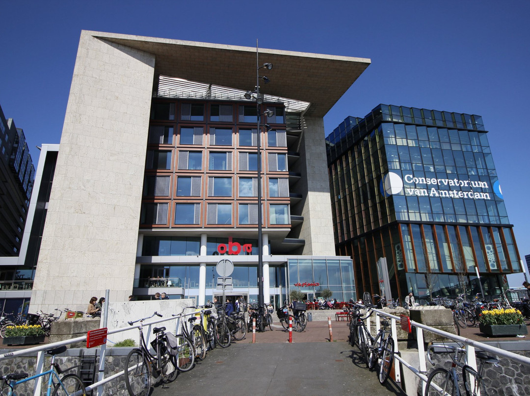 阿姆斯特丹中央图书馆景点图片